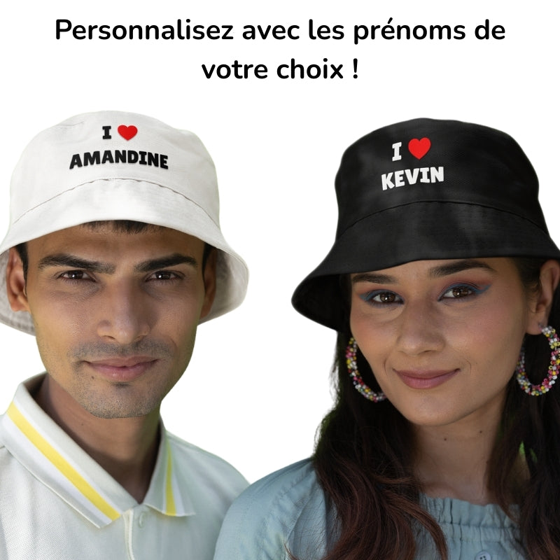 bob personnalisé couple
