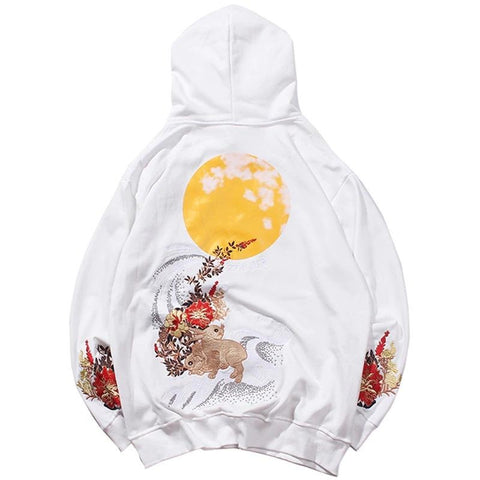 Sweat À Capuche Flower'Moon™