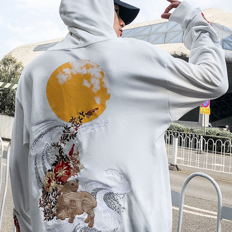 Sweat À Capuche Flower'Moon™