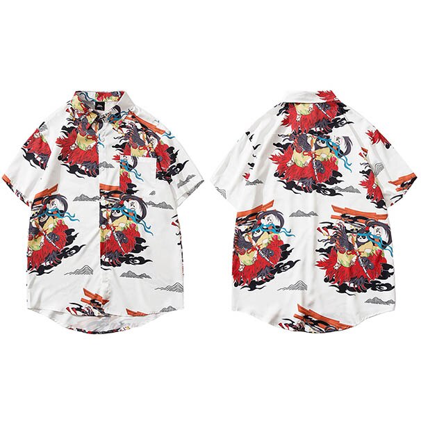 Chemise Japonaise "Kumaneko"