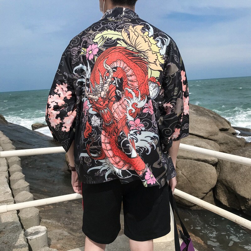 Chemise Japonaise Kimono "Haraju"