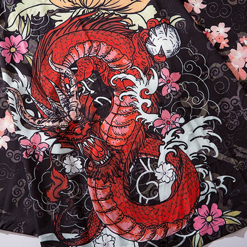 Chemise Japonaise Kimono "Haraju"