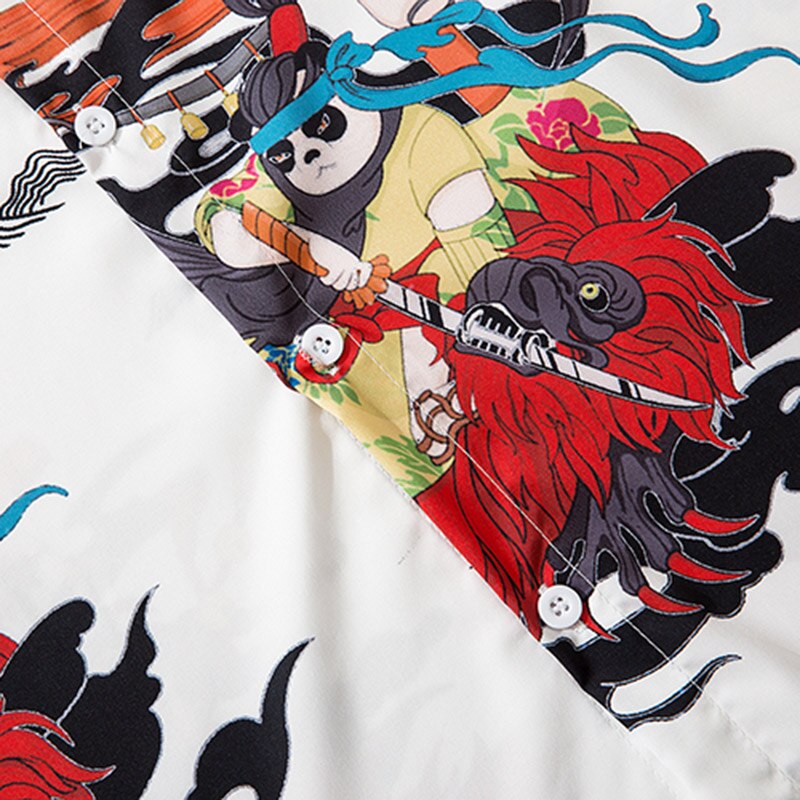 Chemise Japonaise "Kumaneko"