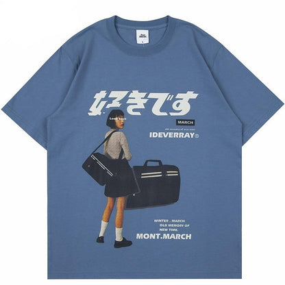 T-Shirt Vintage Femme