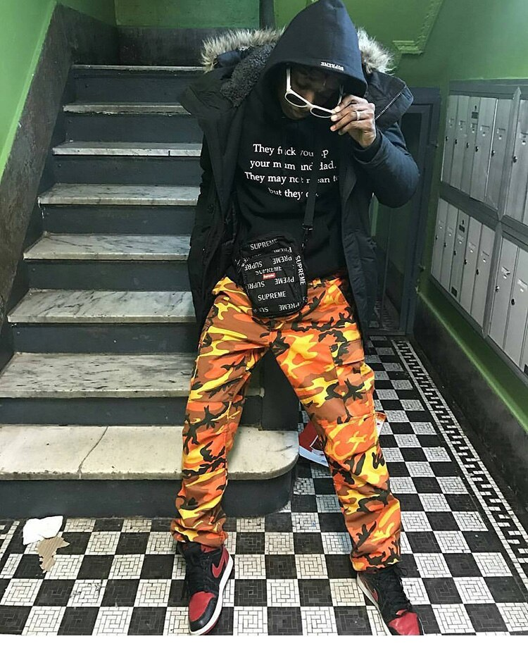 Pantalon Cargo Camouflage