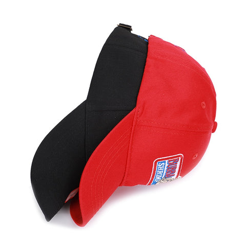 Himozoo Bubba Gump Casquette de baseball réglable Shrimp Co. Embroidered Forest Gump Hats, Rouge, taille unique Himozoo Bubba Gump Casquette de baseball réglable Shrimp Co. Embroidered Forest Gump Hats, Rouge, taille unique