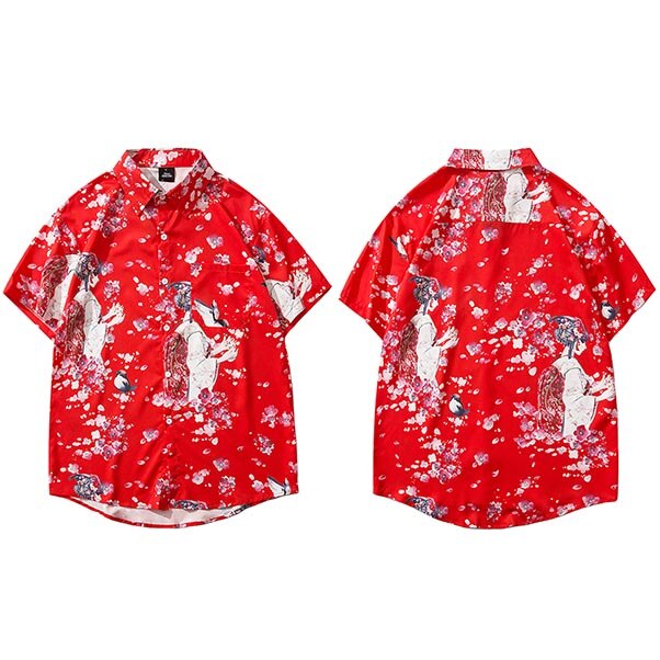 Chemise Japonaise "Geisha"