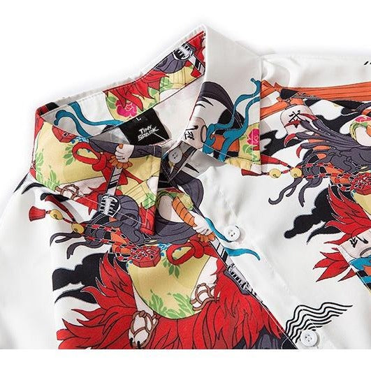 Chemise Japonaise "Kumaneko"