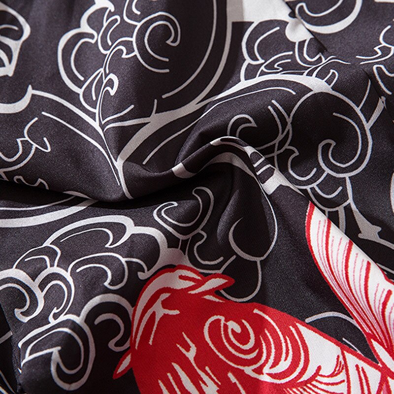 Chemise Japonaise Kimono "Sakana"
