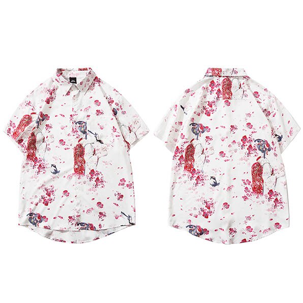 Chemise Japonaise "Geisha"