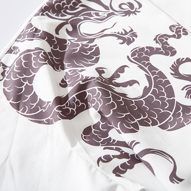 Chemise Japonaise Kimono "Kanagawa"