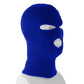 Cagoule 3 trous Bleu