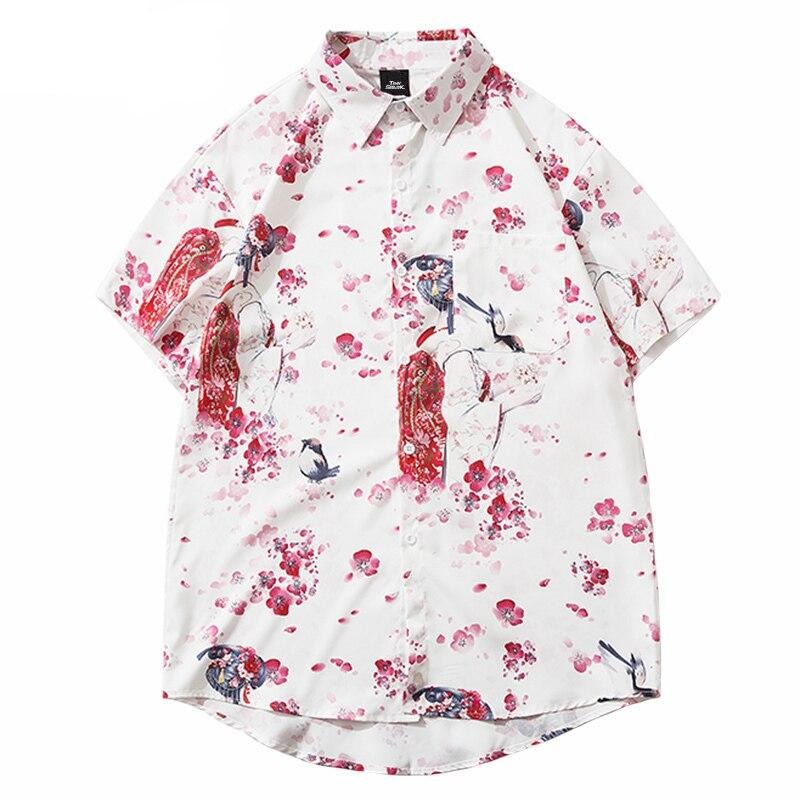 Chemise Japonais Homme Blanc