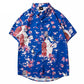 Chemise Japonais Homme Bleu