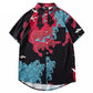 Chemise Japonaise Homme Noir