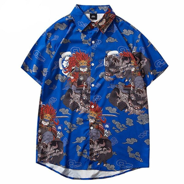 Chemise Motif Asiatique