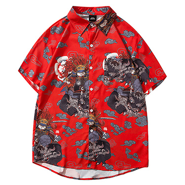 Chemise Motif Japon