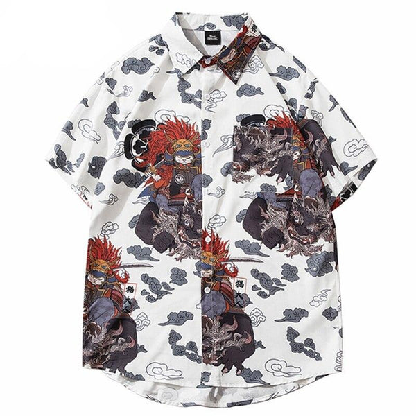 Chemise motif Japonais